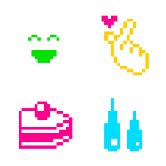 Simple Retro dot emoji