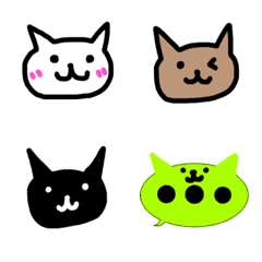 Carefree stamp2 Emoji cat