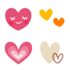 Emoticons full of hearts 2