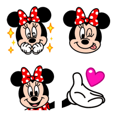 Emotikon Animasi Minnie Mouse