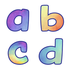 Colorful Letters 5