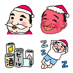 old man Santa Claus emoji