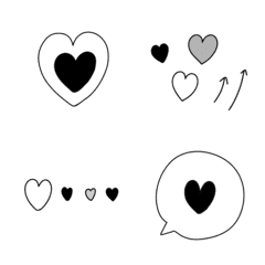 Simple monotone hearts