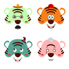 Mighty Tiger Emoji