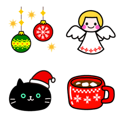 Warm winter Emoji for Xmas and new year