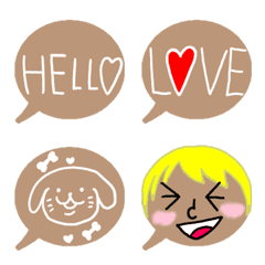 Monchan's simple emoji
