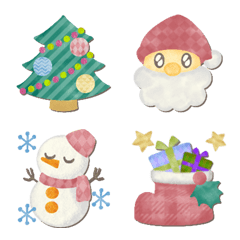 Move! December emoji. Christmas! (51)