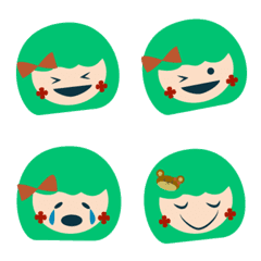 Bob Girl [Scandinavian] Emoji
