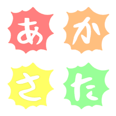 energetic emoji(Japanese)