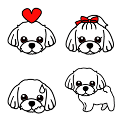 Various Maltese Emoji