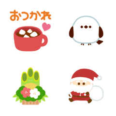 simple happy winter emoji