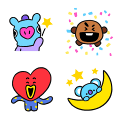 UNIVERSTAR BT21: Animated Emoji