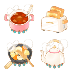 Move! Cooking Emoji