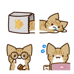 Latte the kitten - emoji 2