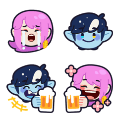 Starry Night Emoji: Daily Life Volume