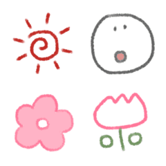 Korean simple cute Emoji