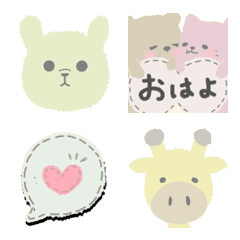 Pastel cute animals