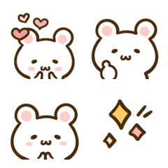Loose bear emoji used every day