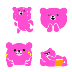 Pink bear.