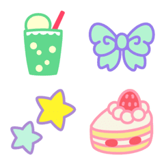 simple simple colorful emoji