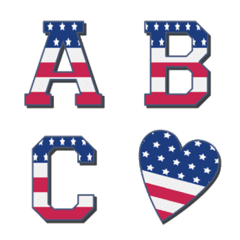 National flag american emoji