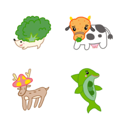 fruits vegetable animal emoji