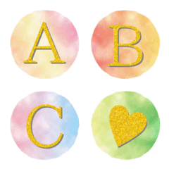 watercolor guradation emoji2