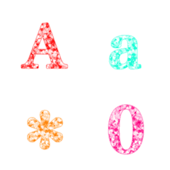 alphabet(glitter)