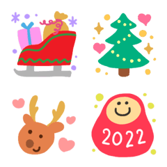 Colorful christmas,winter,happy new year