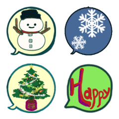 Moving winter emoji 1