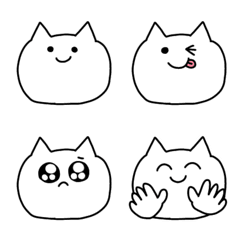 Simple cat cat Emoji