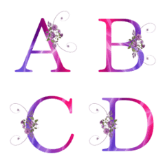 purple flower emoji2