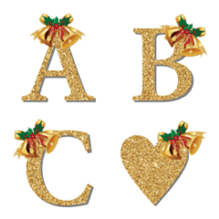 Christmas bell emoji