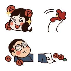 Soap Opera The Flame of Love Anime Emoji