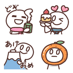Simple-kun's winter emoji