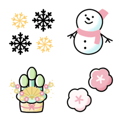 simple -winter- Emoji (re)