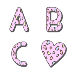 pink animal pattern emoji