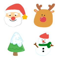 Hello Christmas pastel day emoji