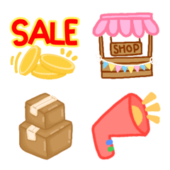 Saler online pastel emoji