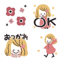 Moving  Oshakawa Girl  Emoji every day