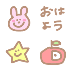 yururi Illustrations and word Emoji
