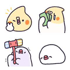 Okame with buncho emoji