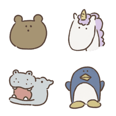 40 animals emoji