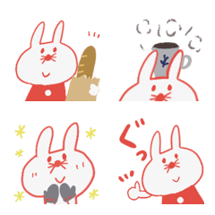 Rabbit emoji of the winter