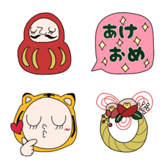 emoji of new year's day