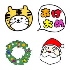 Christmas,New year Emoji