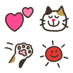 Mikeneko ugoku emoji
