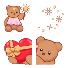 Teddy Bear 3 - Animated Emoji -