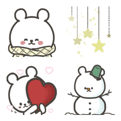 little white bear(winter)