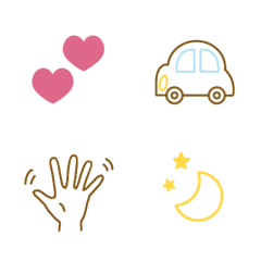 every day simple emoji 1